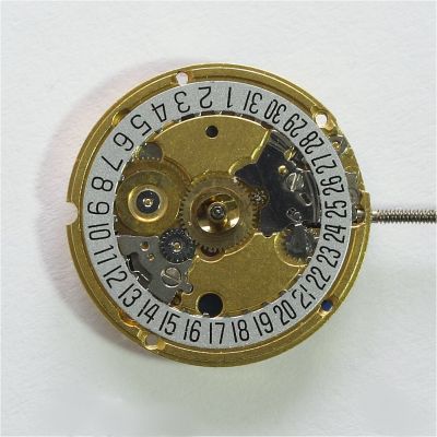 Uhrwerk, Eta 956.112, Swiss made, Vergoldet, 7 Steine, revidiert