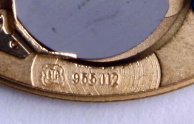 Uhrwerk Eta 955.112 Datum auf 3, Swiss made, Vergoldet, 7 Steine neu
